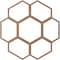 Ekena Millwork Florin Wood Fretwork Pierced Ceiling Medallion, Wood (Paint Grade), 20"OD x 7"ID x 3/8"T CMWP20X20X0375FOMF - alternate 4